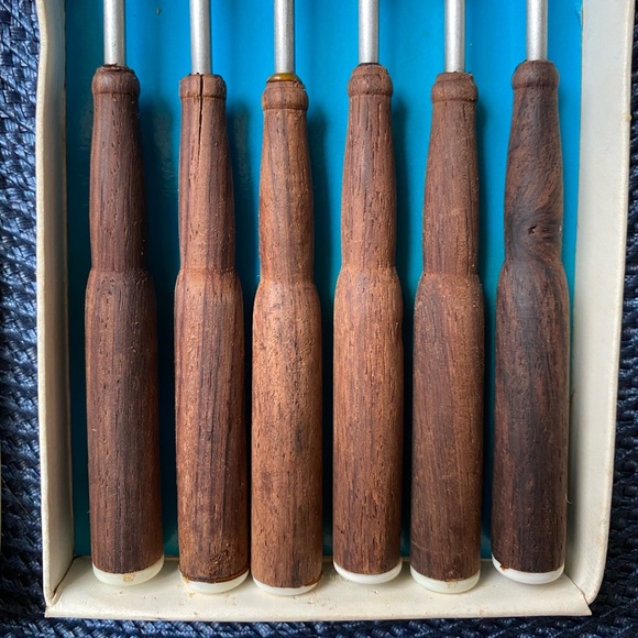 Vintage Northland Oneida Stainless Steel Dice Fondue Forks - Picture 3 of 7